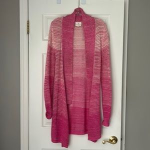 Pink& cream Julie Brown NY sweater.